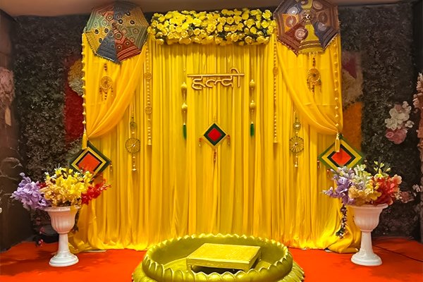 Traditional Haldi Ceremony — Home Terrace, Kasba