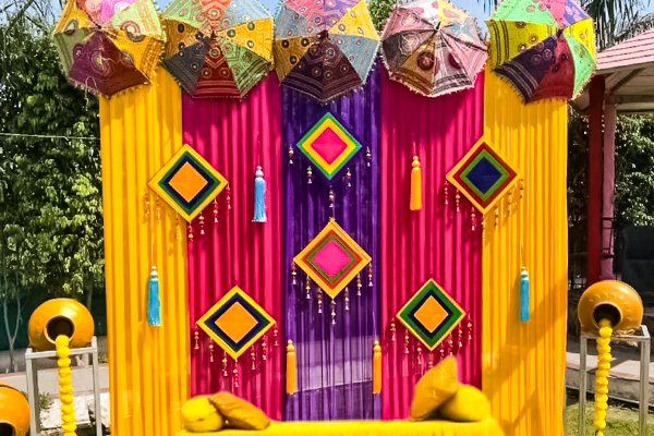 Rajasthani Umbrella Haldi — Salt Lake