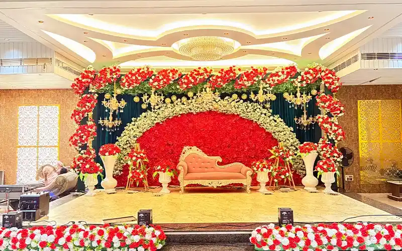 Reception Stage — Howrah Convention Hall